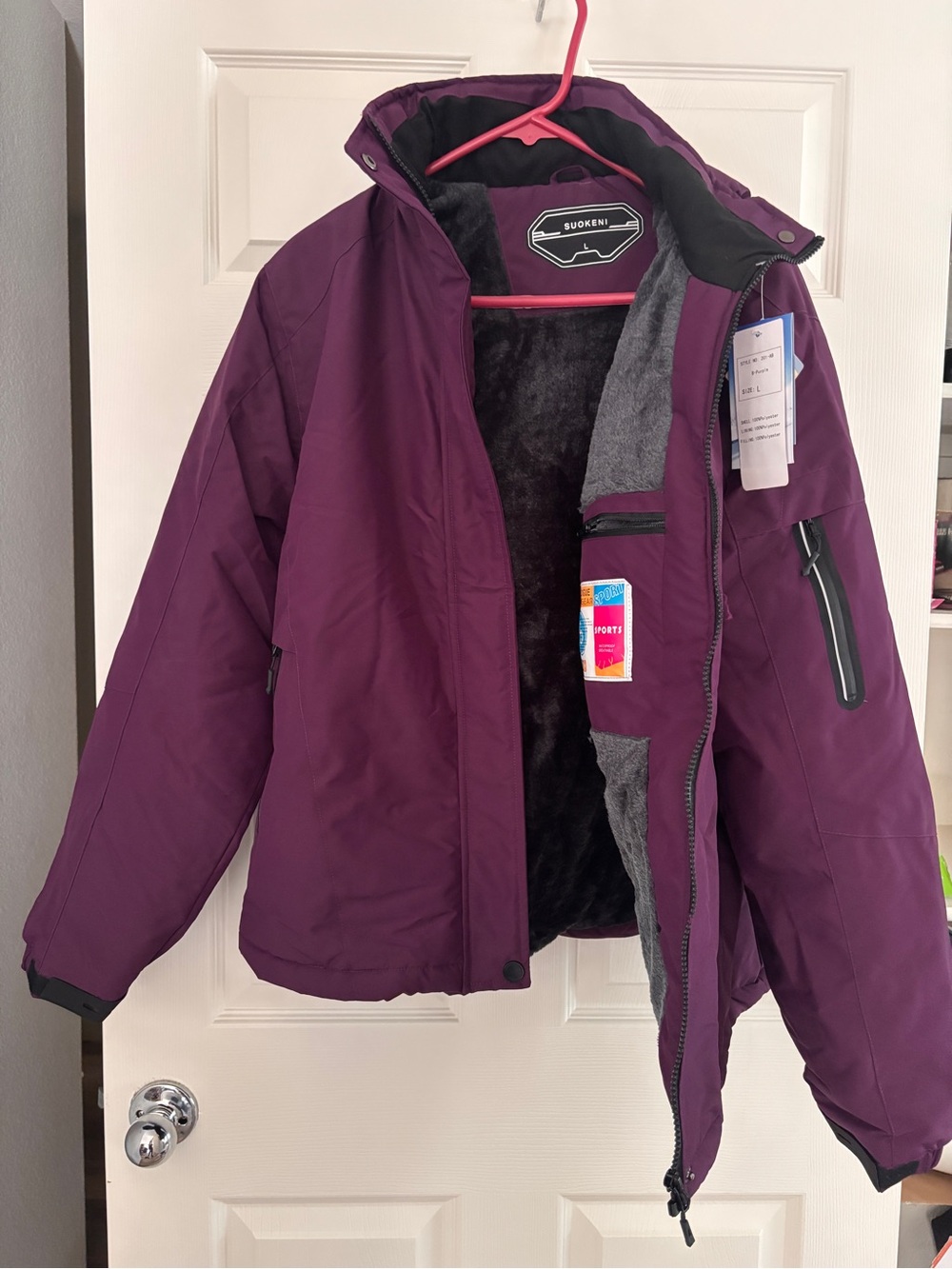 Plum Winter Jacket